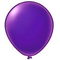 16752, Шар12'' Кристалл фиолетовый/Purple (50 шт./уп.) /БК, 4627147012824
