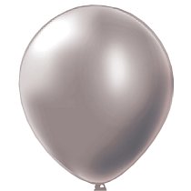 16720, Шар5'' Meталлик серебро/Silver (50 шт./уп.) /БК, 4627147012985