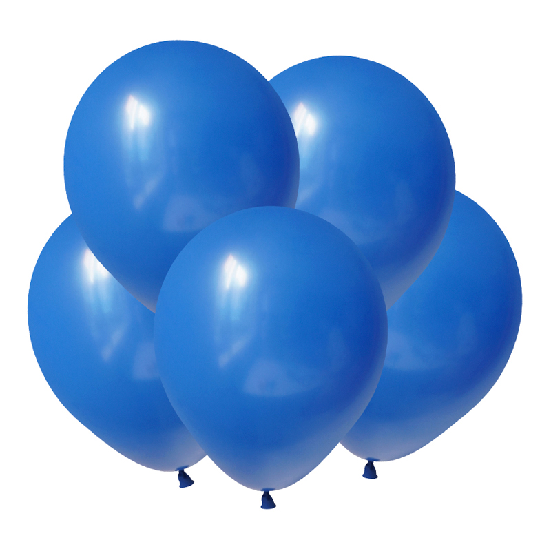 212006, KL Пастель 12 Синий / Blue / 100 шт. /, Латексный шар (Китай), 4630065495099