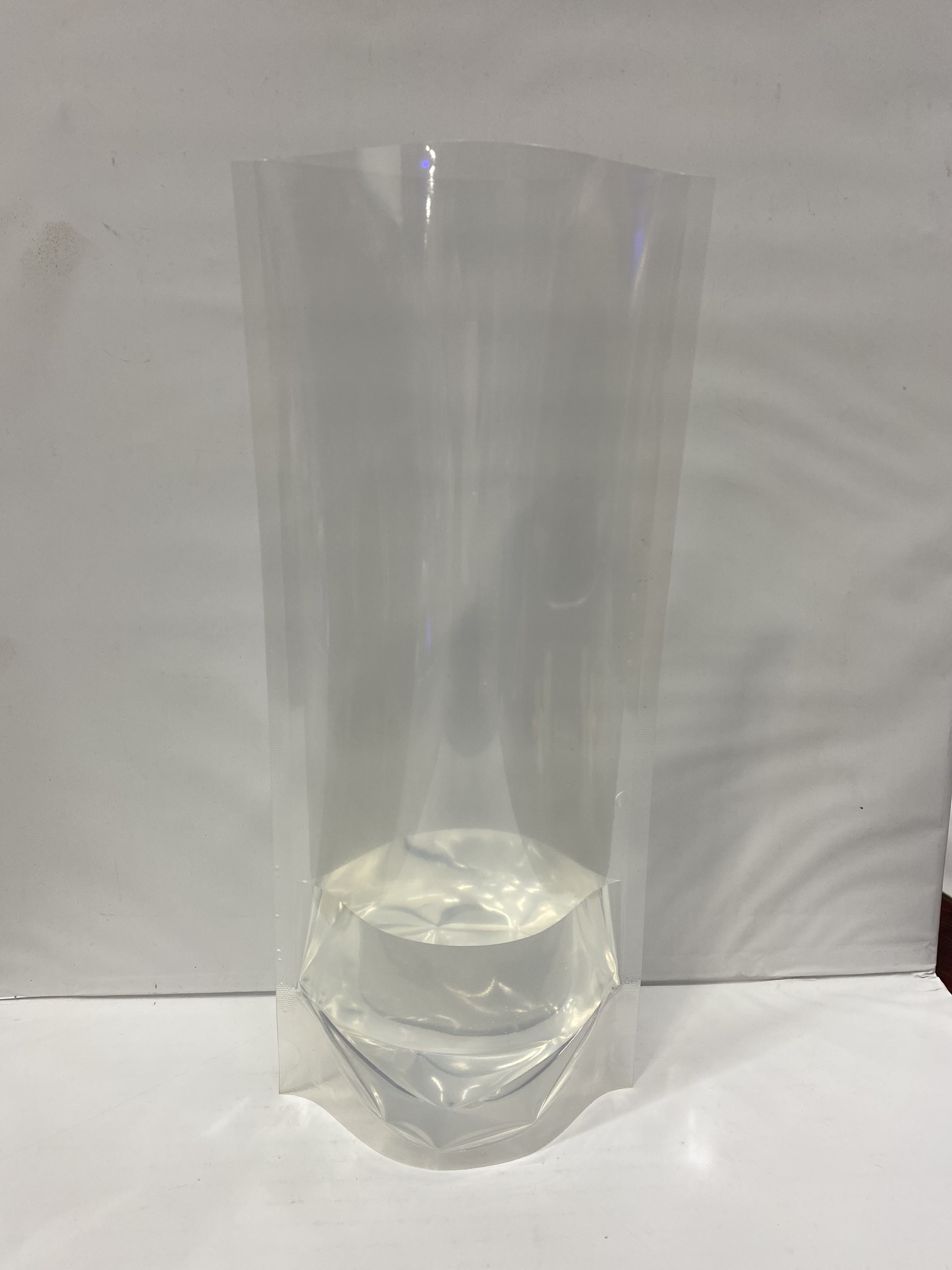 Складная ваза, прозрачная, высота 30 см, (в уп. 5 шт), 2009929630075