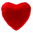 758083, Аг 19 Сердце Красный / 1 шт /, Фольгированный шар (Россия), 4650099758083