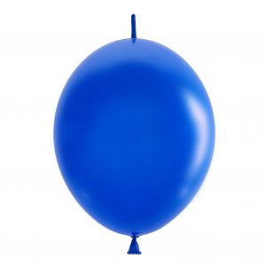 6043100, M 12"/30см Шар LINKING Декоратор ROYAL BLUE 50шт шар латекс, 4690296043100