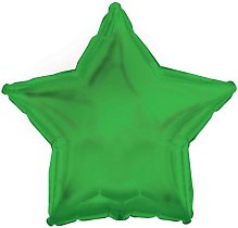 07738, Шар Ф 18" Звезда Металлик зеленый/Green 45 см /К, 2 240 571 142 091
