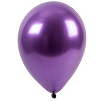 41640, Шар12'' Хром фиолетовый/Purple (50 шт./уп.) /БК, 4627177822882