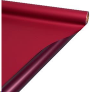 1501, Матовая Плёнка, двухсторонняя "Нужна и Точка", 58см*10m, цв.  бордо/красный, 4610225431501
