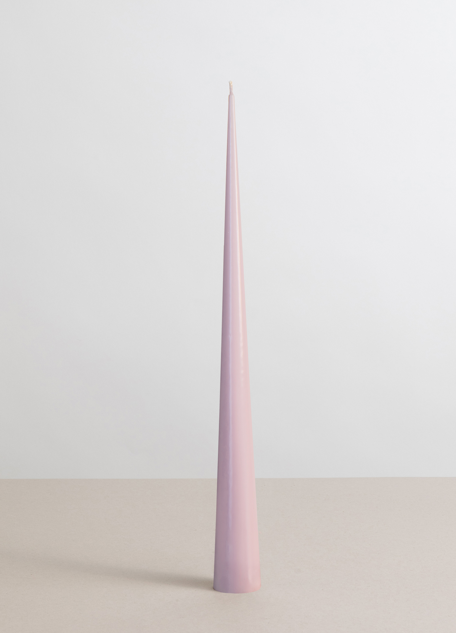 ALD005-7, Свеча конусная (30 часов), 47х5 см, холодный розовый, 2009980180618,4627197642743