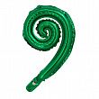 852-GR-QX, К 17 Спираль Зелёный / Curve green / 1 шт /, Фольгированный шар (Китай), 4 630 038 296 197