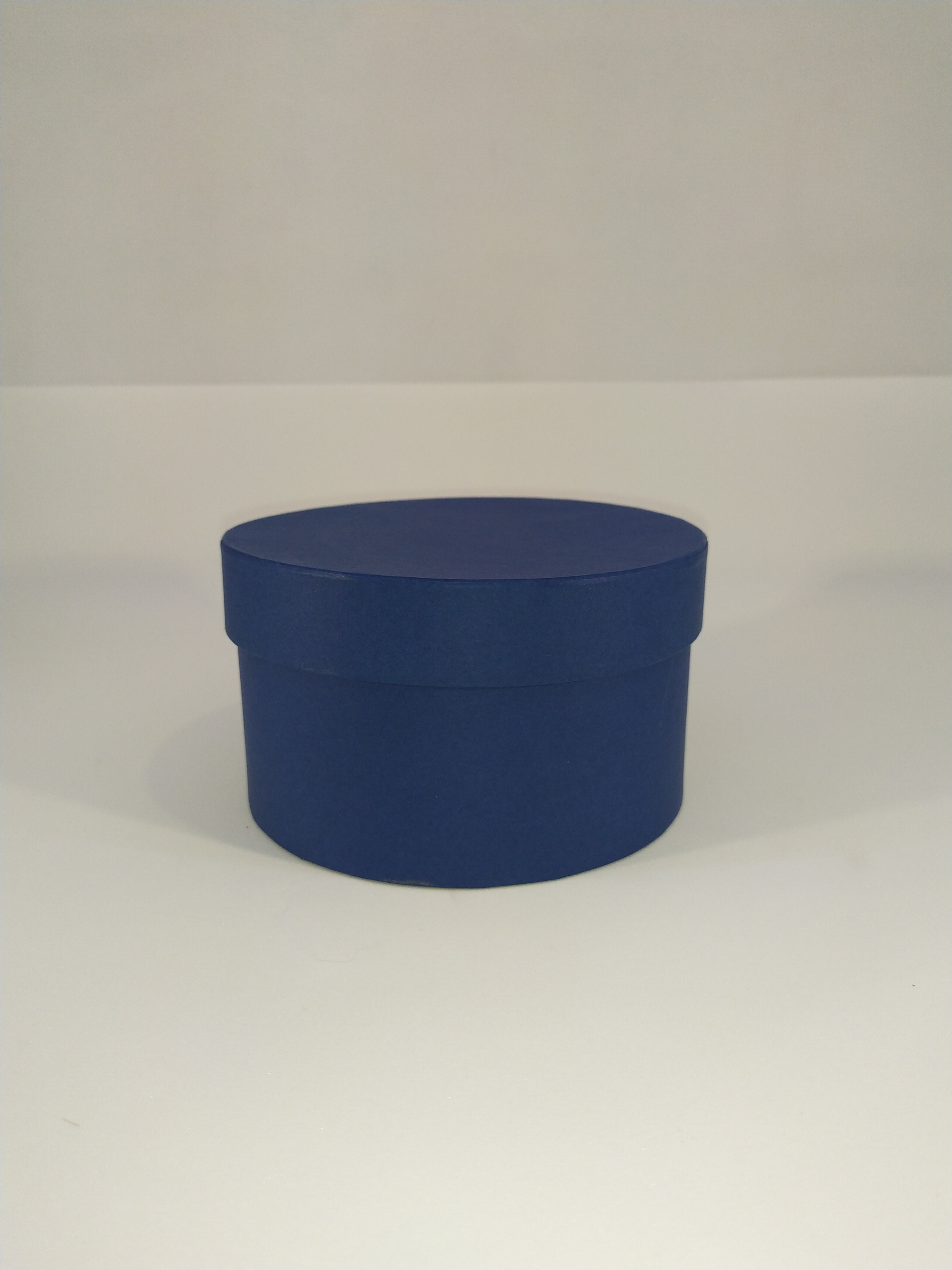 КШ, Коробка подарочная, круглая, Д15/В10 см., темно-синий, 2240571139152