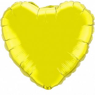 203500OV, И 4 Сердце Золото / Heart Gold / 1 шт /, Фольгированный шар (Испания), 4 620 031 225 980