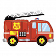 35687, G 40 Пожарная машина / Firetruck / 1 шт /, Фольгированный шар (Италия), 30625356879