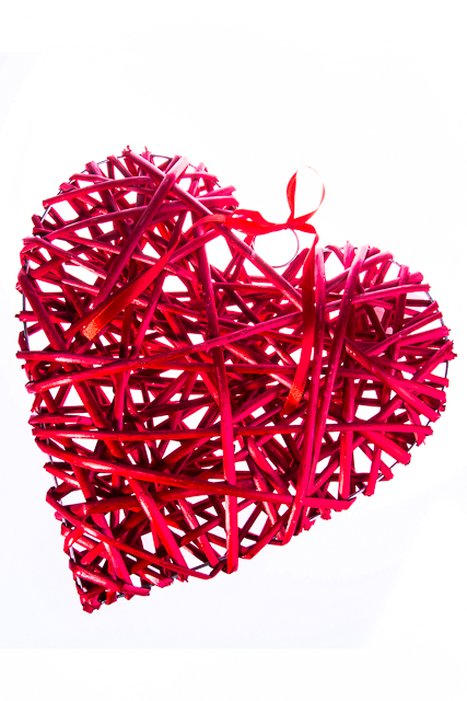 LS1504406J-RED, Сердце плетеное подвесное (ива), 8x8x2,5 см, красный, 2195150928019