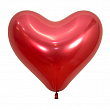 414915-50, S  Сердца 14 Рефлекс-Кристалл Красный / Зеркальные шары / Reflex Crystal Red / 5 шт. /, Латексный шар (Колумбия), 7703340179261