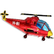 901667R, И 38 (128) Вертолет (красный) / Helicopter / 1 шт / (Испания), 4 620 034 241 437