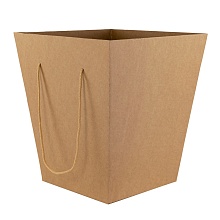 Коробка для букета 27х38х42,5см, натуральный, (в уп. 10шт.), 2009980169170