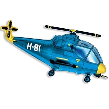 901667A, И 38 (124) Вертолет (синий) / Helicopter / 1 шт / (Испания), 8 435 102 308 426